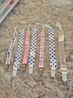 Clips and travel containe