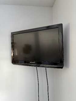 26”TV with wall mount 