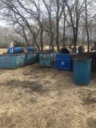 Scrap bins 