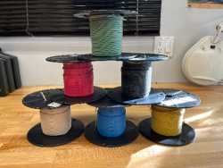 Six Reels Test lead Wire