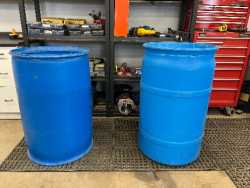 Two 55 Gal Drums