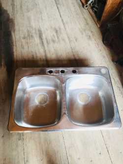 Used Double Sink