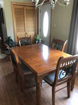Wooden Kitchen Table 