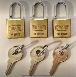 GUARD padlocks - 3]4&quot;