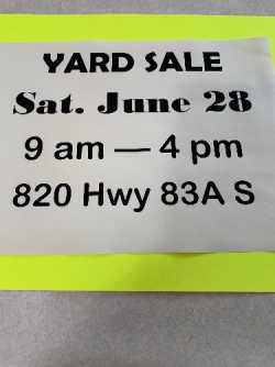 YARD SALE