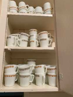 Pyrex mugs
